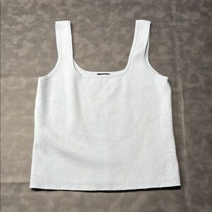 Express Light Blue Sweater Tank Top